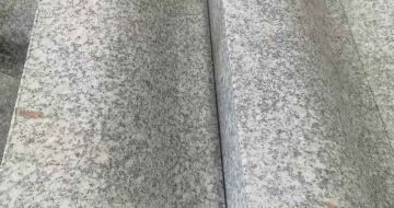 昌都芙蓉白S型拉丝面路沿石