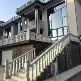 昌都 芝麻白别墅阳台栏杆，楼梯栏杆