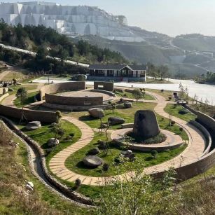 昌都仿古石铺装整体效果