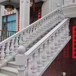 昌都 天然石材 阳台庭院护栏、栏杆