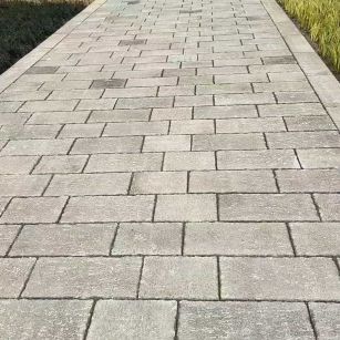 昌都仿古石铺装效果