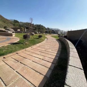 昌都仿古石铺装效果