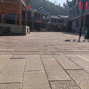 昌都仿古石铺装效果