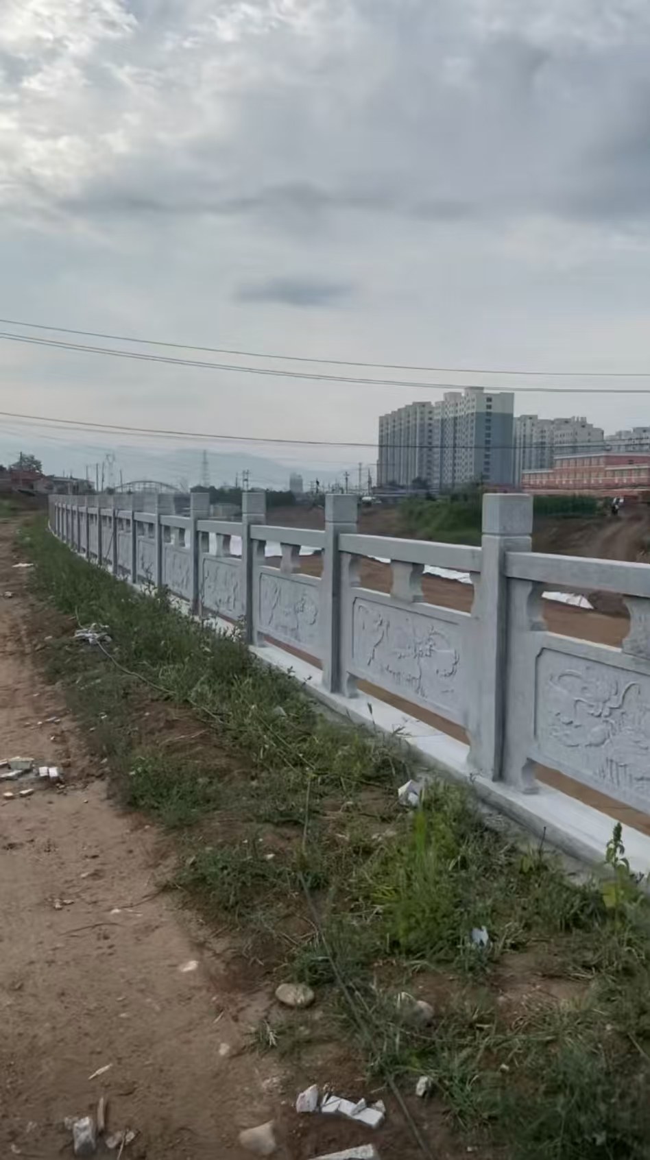 昌都 石材河道栏杆