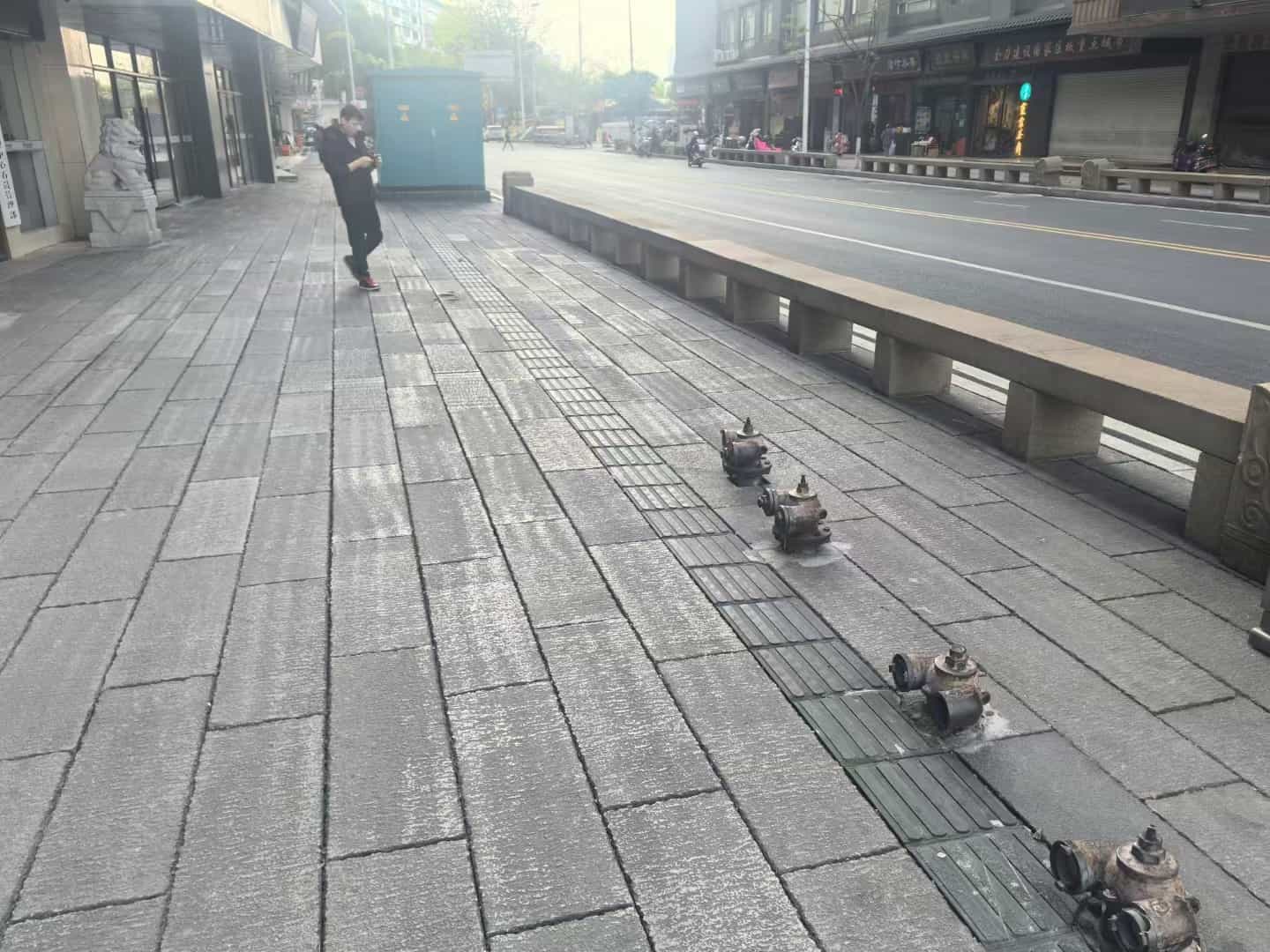 昌都仿古石铺装效果