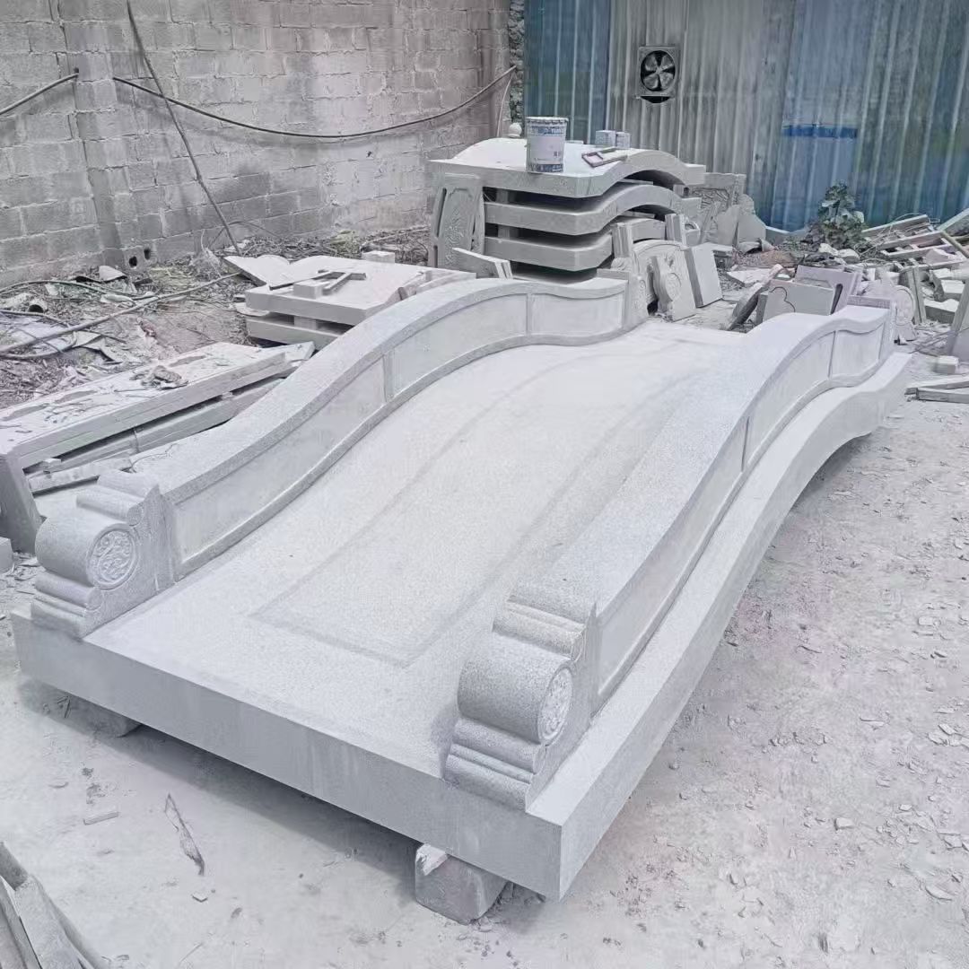 昌都 芝麻灰花岗岩园林景观 小石桥