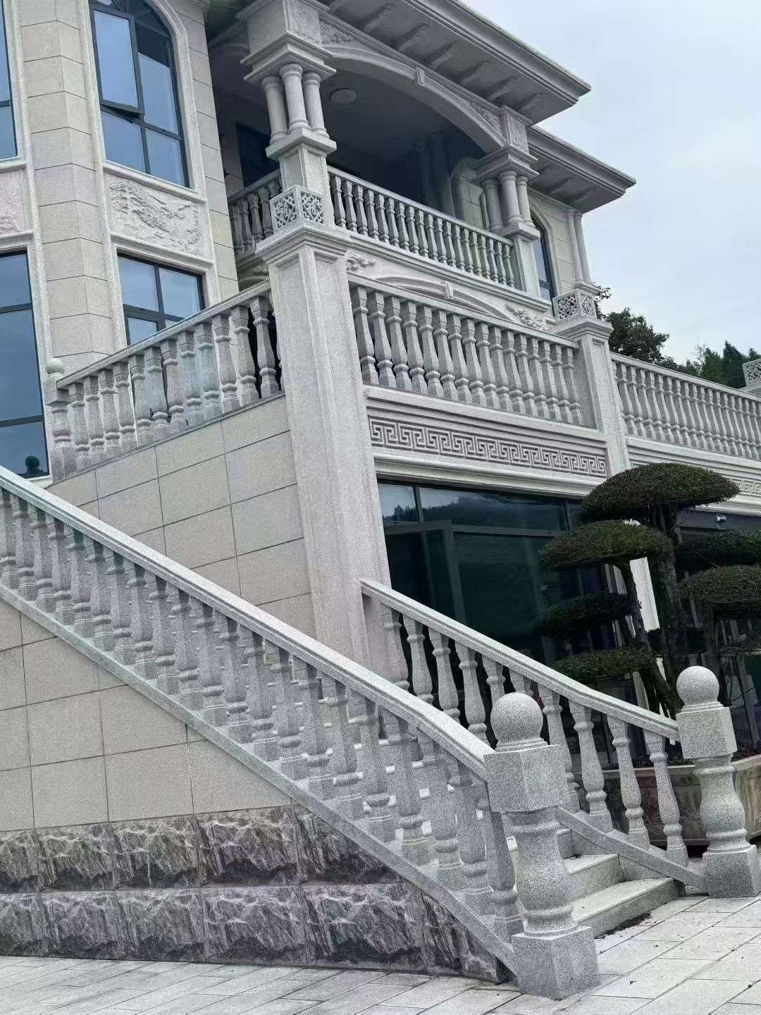 昌都 芝麻白别墅，栏杆