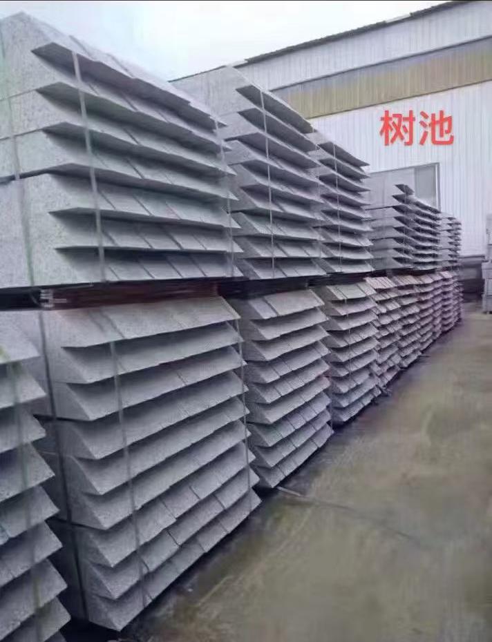 昌都 芝麻灰切头树池